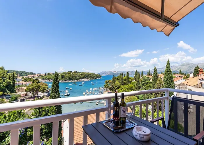 Sunset Cavtat-two Bedroom With Balcony Apartament